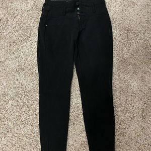 Three Button Black Slacks